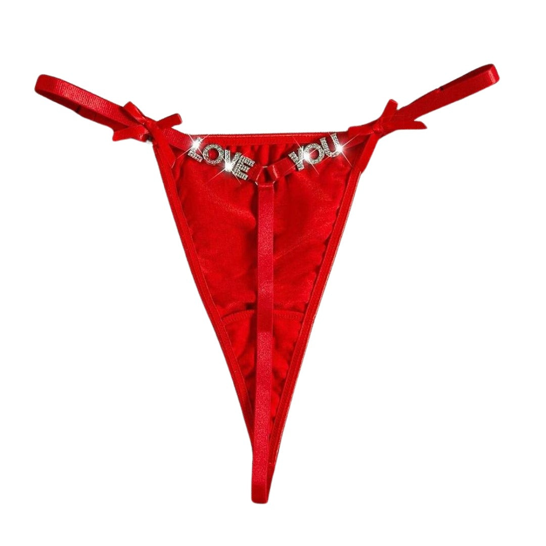 Personalized Bow Thong