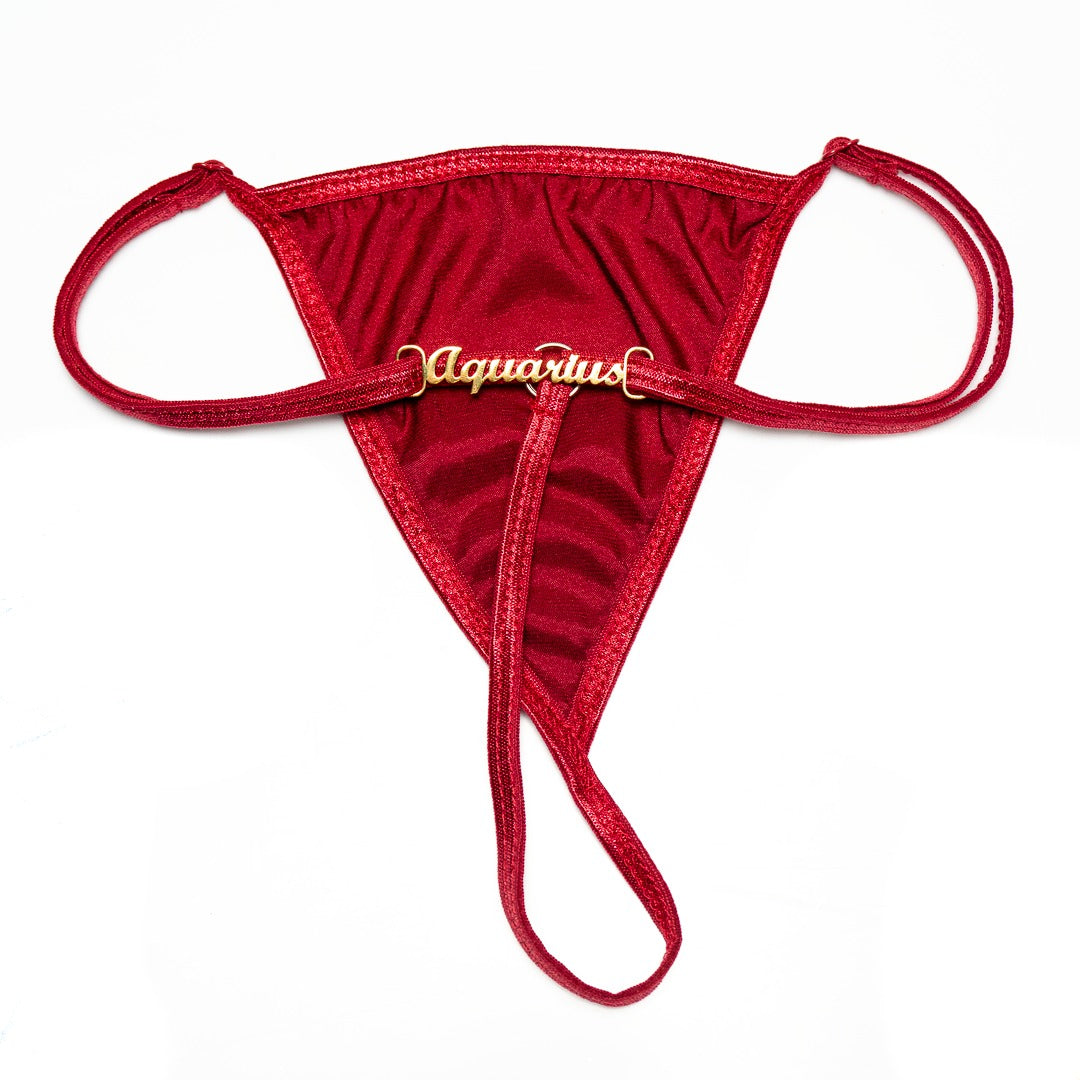 PERSONALIZED T-STRING THONG