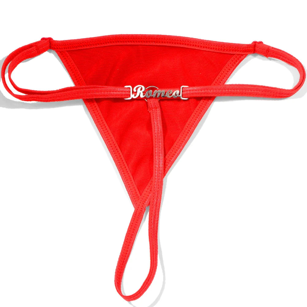 PERSONALIZED T-STRING THONG