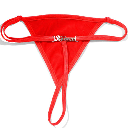 PERSONALIZED T-STRING THONG